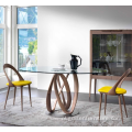 Modern gestoffeerd hotelrestaurant Wood Ester Dining Chair